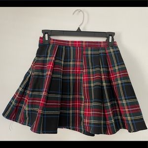 Plaid mini skirt from Forever 21